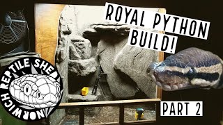 MASSIVE Royal Python Enclosure Build - Part Two - Electrics!