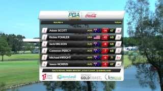 2013 - Australian PGA R4 Highlights