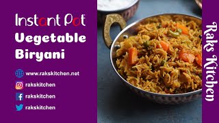 Instant Pot Vegetable Biryani, One pot biryani