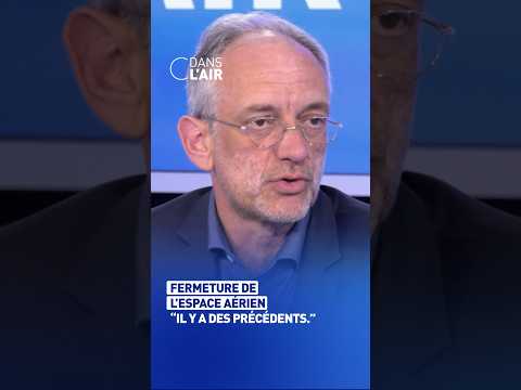 Fermeture de l’espace aérien : "Il y a des précédents"