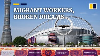 Qatar’s new stadiums all set for World Cup 2022 but its builders are left in the dust
