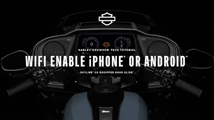 How to Enable and Connect iPhone Using Wi-Fi and Skyline OS | 2024 Harley-Davidson Road Glide