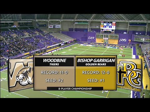 Eight-player — Bishop Garrigan Golden Bears Vs. Woodbine Tigers