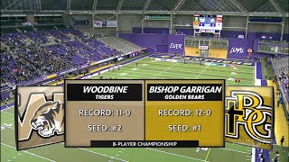 Eight-Player — Bishop Garrigan Golden Bears vs. Woodbine Tigers