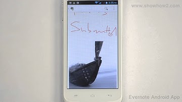 Evernote Android App - Skitch: How To Annotate With Text And Vector Shapes- Circle