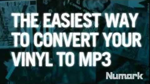 Numark TTUSB Turntable with USB Audio Interface Overview | UniqueSquared.com