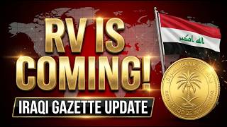 RV ALERT: Iraqi Gazette Sets May 2nd Revaluation Launch? 🇮🇶