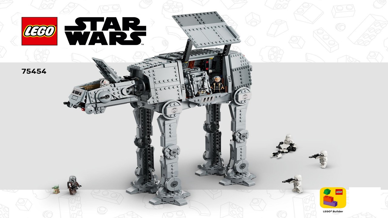 Imperial Remnant AT-AT with INT-4 LEGO instructions
