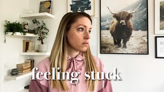 feeling stuck in a creative rut
