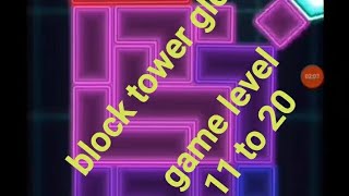 block tower glow game level 11 to 20 ।। Tic Tac Toe Glow (Game) screenshot 1
