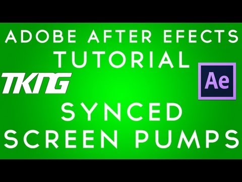 After Effects Synced Screen Pumps Tutorial