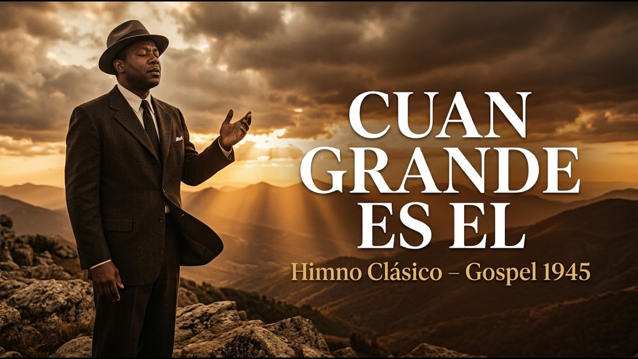 Cuán Grande Es Él (Señor Mi Dios) | Himno Clásico Gospel 1945 | Himno Cristiano Tradicional