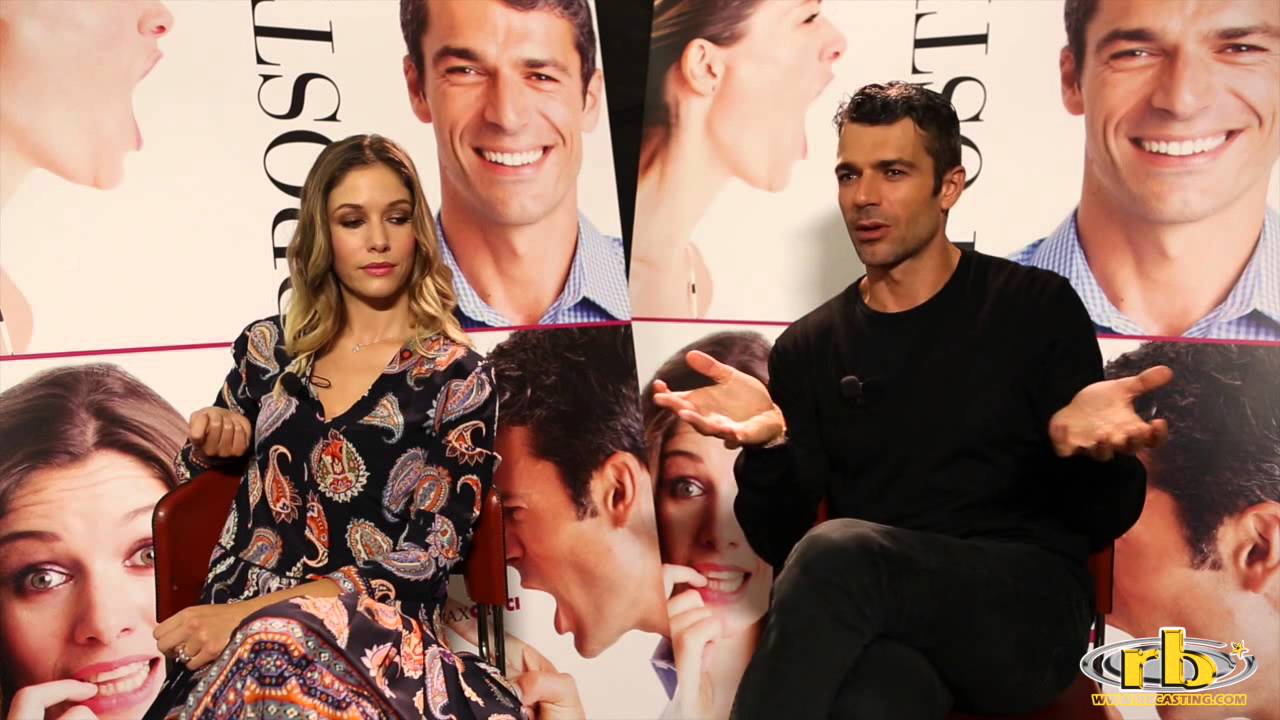 Luca Argentero e Sarah Felberbaum, intervista per Poli Opposti, RB Casting