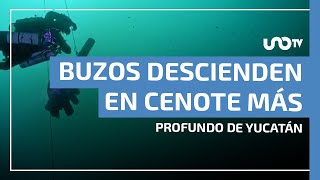 Buzos Logran Histórico Descenso En El Cenote Más Profundo De Yucatán