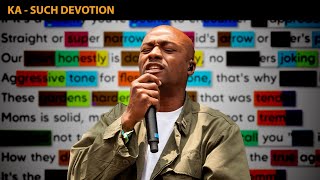 Ka - Such Devotion | Rhyme Scheme Highlighted Details