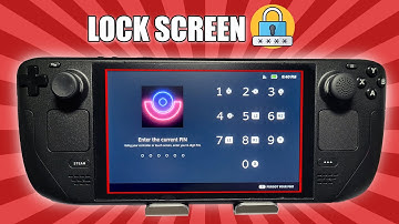 🔒How To Lock Screen On Steam Deck (PIN Code)👮