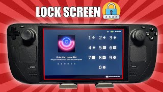 🔒How To Lock Screen On Steam Deck (PIN Code)👮