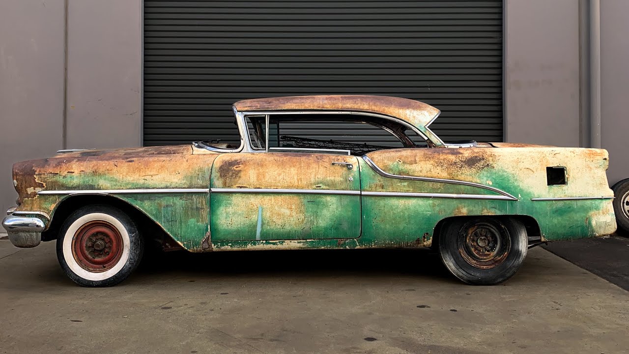 1955 Olds - кастом середины 60-х, знакомство!