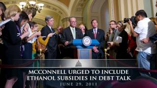 McConnell Urged to Include Ethanol Subsidies in Debt Talk
