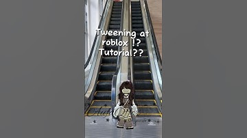 Tweening at roblox 🫤👌🏻 (reupload because i forgot to put watermark)||Roblox||#roblox #shorts