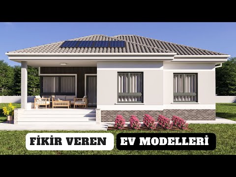 2022 En Çok Tercih Edilen Müstakil Ev Modelleri | Müstakil Ev Planları İle Beraber