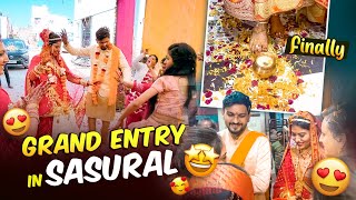 Grand Entry in Sasural 🔥 After Vidai | Artist shikha sharma