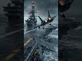 ⚡ Storm Landing Ends in Explosive Ocean Disaster! ✈️💥 #AircraftCarrier #JetCrash #PilotEjection