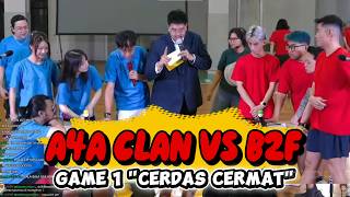 A4A CLAN vs B2F!!! Pertandingan Game 1 "Lomba Cerdas Cermat". YUKA  MVP/PENGGENDONG HANDAL 😎🤯 screenshot 3