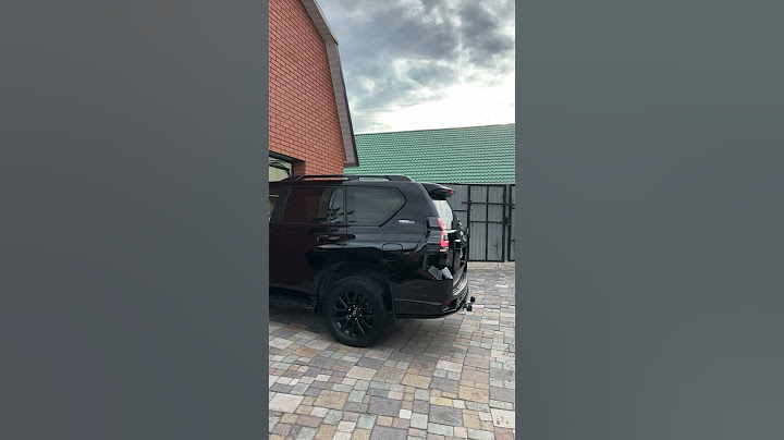 Рестайлинг Land Cruiser Prado 150. Black Onyx своими руками.
