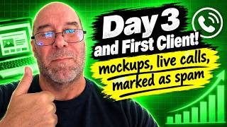 Day 3 Closed My First Web Design Client