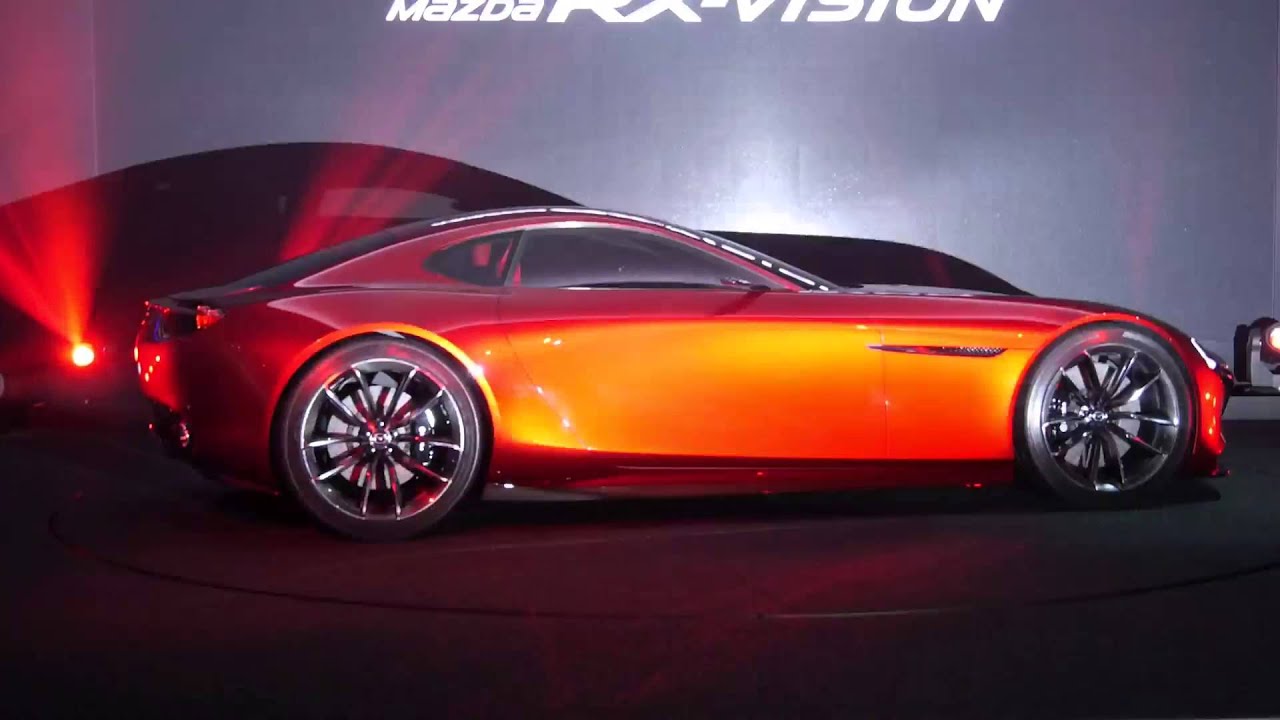 マツダのロータリースポーツコンセプト「RX-VISION」のベールが外され
