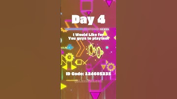 Day 4 of Making a Demon Layout, ID OUT NOWW  #gdlevel #gdmemes #geometry #geometrydash
