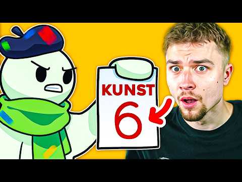 Deswegen HASSE ich Kunst Unterricht (Holzkopf) | Dävid reagiert