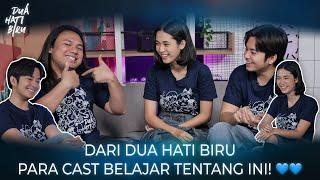 Dua Hati Biru Memberi Banyak Pelajaran Untuk Para Cast 💙💙 - Visit Grid & Cbid