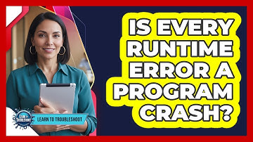 Is Every Runtime Error a Program Crash?