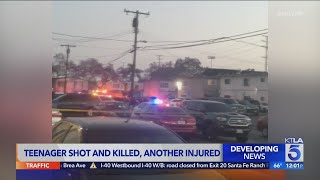 Teen killed, another wounded in Santa Ana shooting
