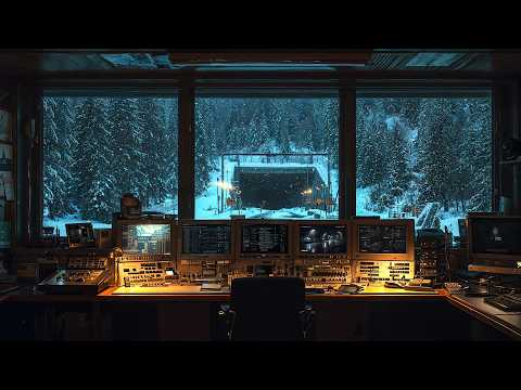 CHEYENNE MOUNTAIN | Winter Ambience | Dark Ambient for Deep Focus | 4K