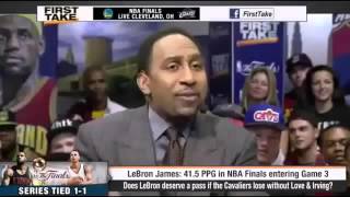 Espn First Take Cavaliers Vs Warriors Game 3 Leb