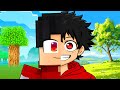 P3DRU entrou em um ANIME no Minecraft