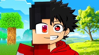 P3DRU entrou em um ANIME no Minecraft