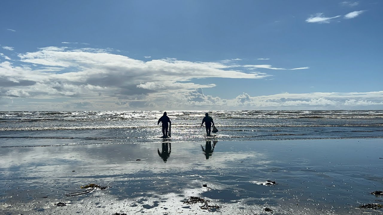 Father’s Day weekend surf fishing at Copalis beach Washington State ...