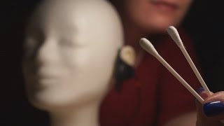 Binaural ASMR. Ear Cleaning (Intense Mic Touching) - Extended Version -
