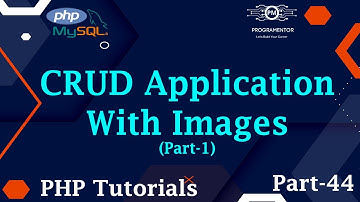 44 | Creating CRUD App With Images Using PHP MySQL | Image CRUD In PHP | Part-1 (Hindi/Urdu)