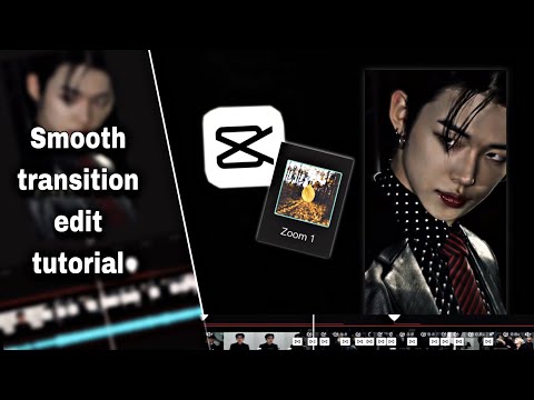 Smooth transition edit tutorial in CapCut for beginners
