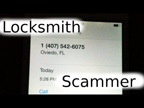 Fake Locksmith Service - Turning the Tables