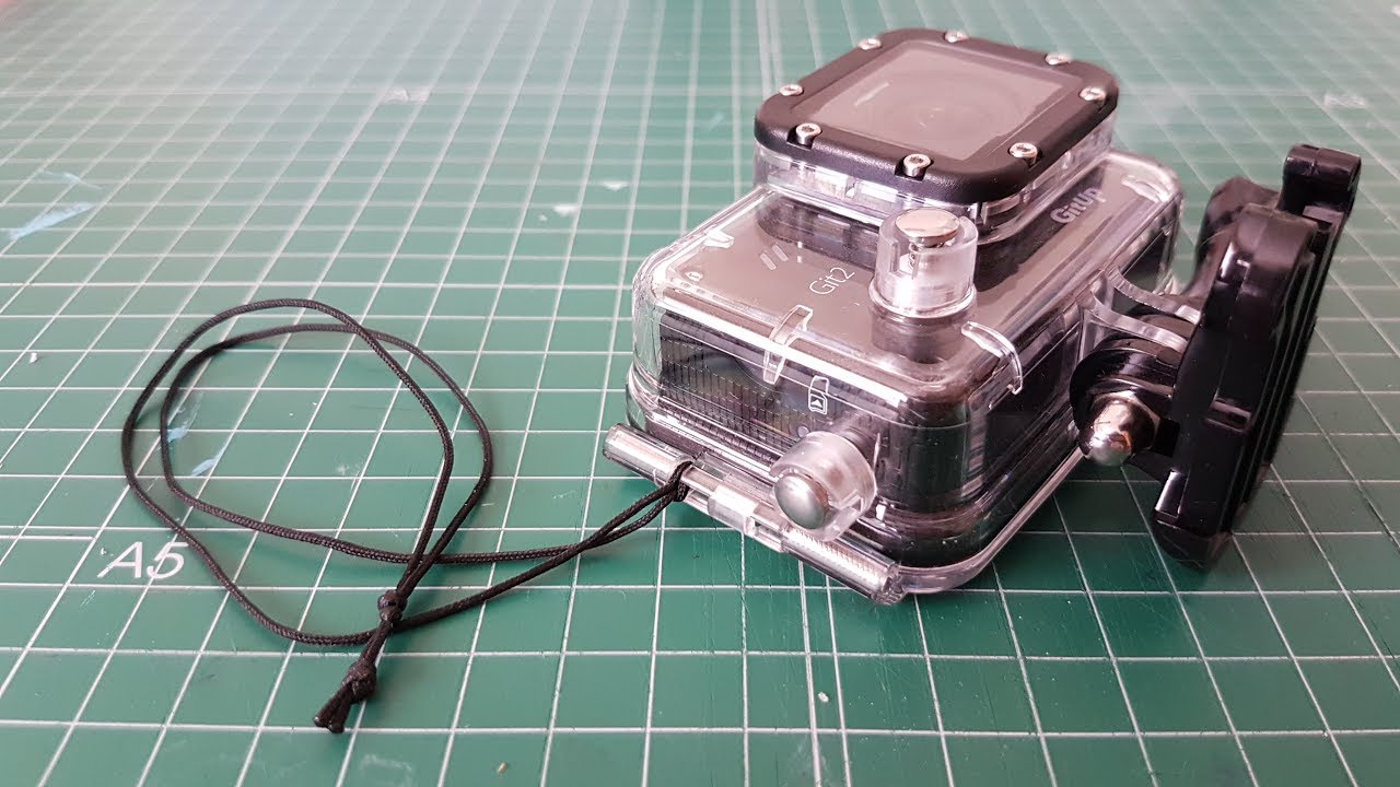 Cuerda de Seguridad Cámara Deportiva. How To Tether Action Camera Safety Leash - YouTube