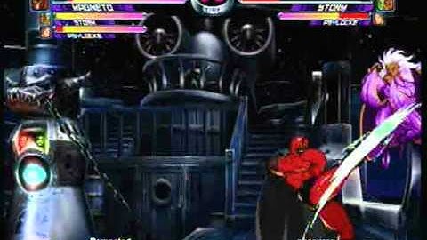 MvC2 Online (360): Brett (MSP) vs Phocus (MSP) 15 .:9.1.10:.