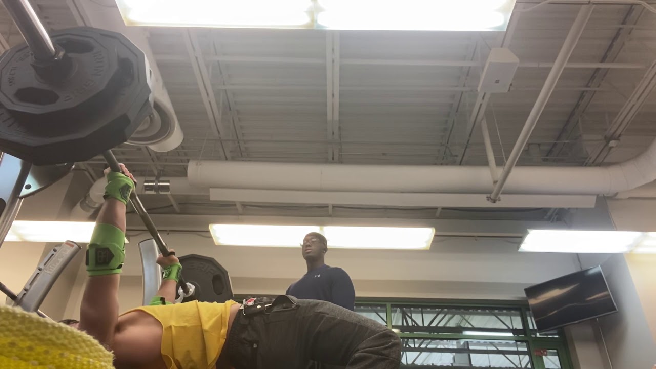 145 lbs benches 275 lbs YouTube