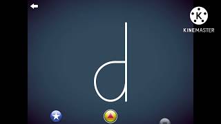 Letterschool Hwt Style Lowercase Letters A-G