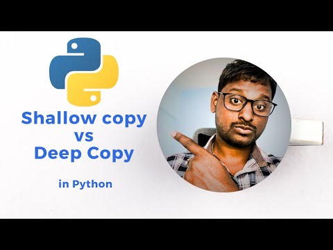 Shallow and Deep Copy Python Programming Tutorial